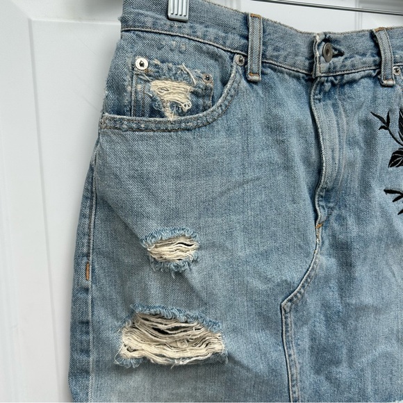 Rag & Bone embroidered mini skirt - Picture 6 of 10